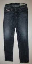 Womens Diesel Getlegg Slim-Skinny Low Waist Jeans. Size 25 Blue. 29" Inseam.
