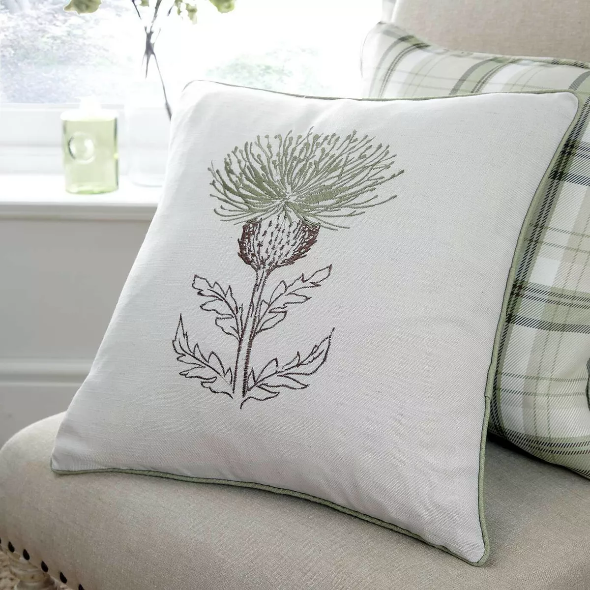 Ebay green cheap cushions