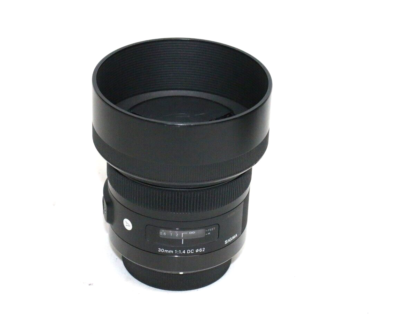 Sigma 30mm f/1.4 DC Art Lens with hood for Pentax | eBay