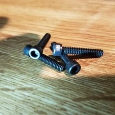 4-40 Socket Head Cap Screw. Alloy Steel. Black Oxide Finish. 