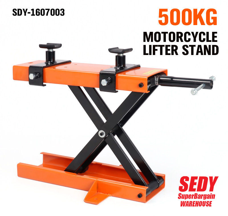 Motorcycle Scissor Lifter Motorbike Jack Stand 1100LBS / 500KG