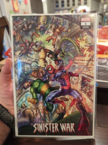 SINISTER WAR #1 ALAN QUAH S’TD’  BTC Exclusive (Very Busy Cover) 📈 - Picture 1 of 5