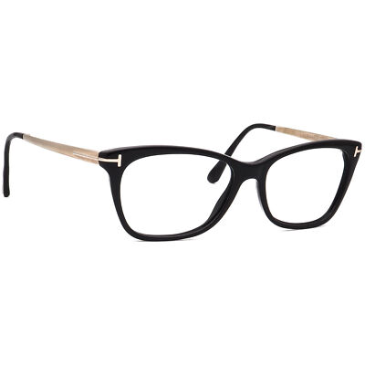 Tom Ford Eyeglasses TF 5353 001 Black/Gold Sand Butterfly  display picture 1