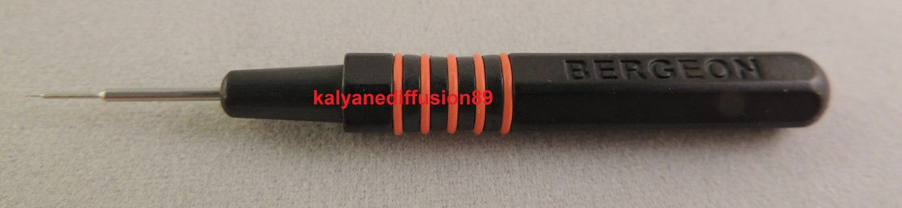 Pique-huile rouge Bergeon 7013-R ø 0.18 mm outil huilage montre suisse