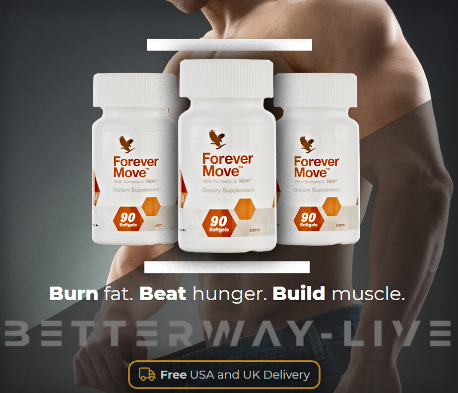 New Forever Living Forever Move Natural Eggshell Membrane Tumeric 