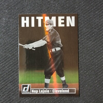Naps Mlb 2023 Donruss Baseball Hitmen Insert #HM4 Nap Lajoie Cleveland Naps | eBay
