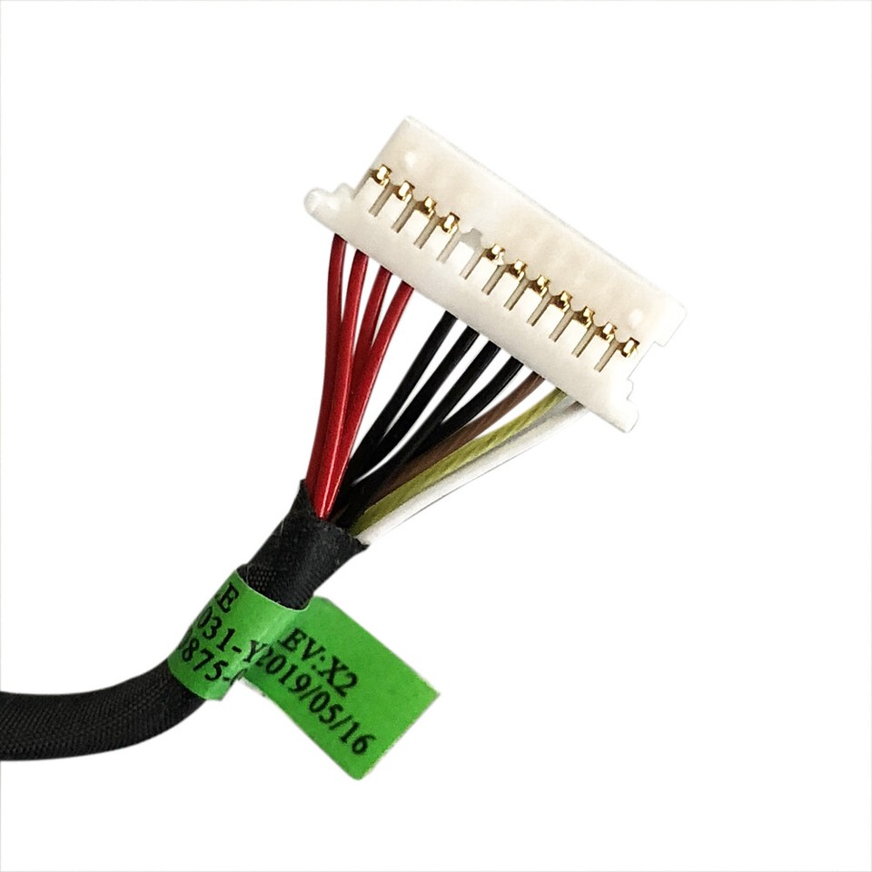 HP Laptop DC Power Jack Charging Port Cable – For 15-da0031nr, 15-da0032nr, 15-da0032wm