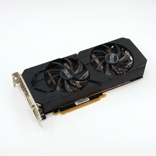 Tarjeta de videográficos Palit GeForce GTX 1060 doble 6 GB GDDR5 NE51060015J9-1060D - Imagen 1 de 5