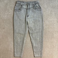Gitano Vintage Mom Jeans High Waist Acid Wash Denim Jeans Size 10
