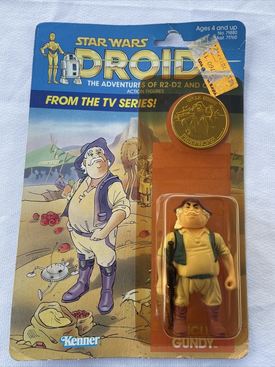 Vintage 1985 Kenner Star Wars Droids UNCLE GUNDY Figure 1985 | eBay