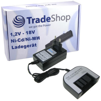 Akku Ladegerät 1,2V-18V für Black & Decker GCO1440, GCO1440SB-2, GCO14SFB