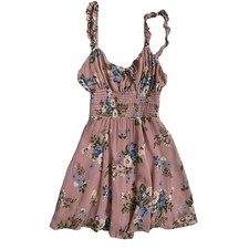 Reformation Elyse Ilene Mini Dress Pink Floral Size 2 Extra Small