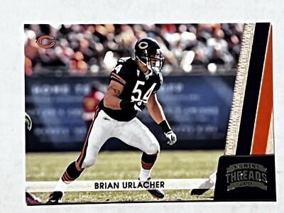 2011 Panini Threads Brian Urlacher #24 Chicago Bears