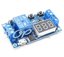 Micro USB 5V LED Automation Delay Timer Control Switch Relay Module Display