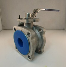 Voith BAR DN50 PN16/40 Stainless Steel Wafer Manual Ball Valve ***NEW***