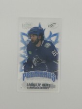 2024-25 UD Ice Hockey Arshdeep Bains RC Premieres Mini #MP-AB