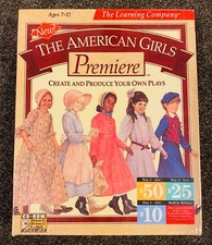 Sealed New The American Girls Premiere Create and Produce Your Own Plays CD-ROM