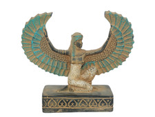 Rare Egyptian Antique Statue of Isis Goddess of Care and Love BC Egyptian Myth