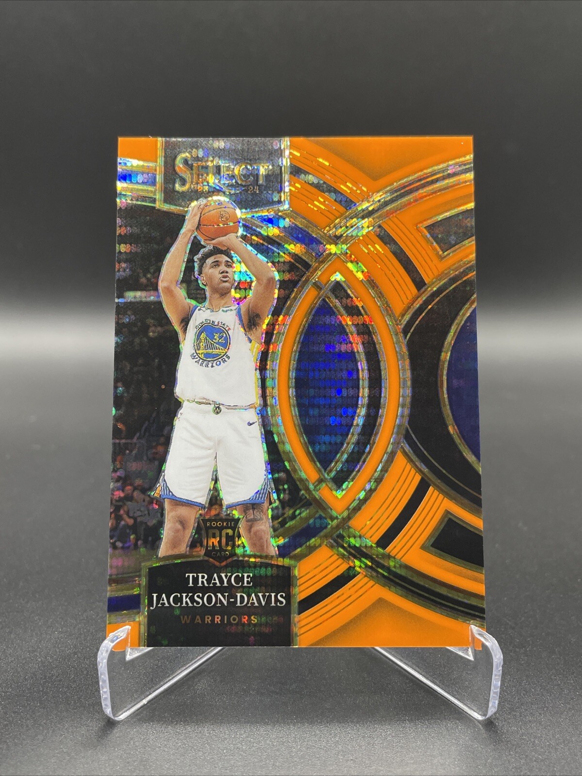2023-24 Select Trayce Jackson-Davis RC Premier Orange Pulsar FOTL 10/15 #117