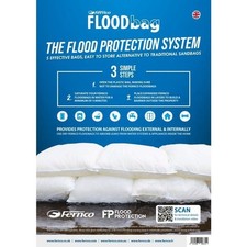 Fernco Floodbags x5 / Alternative to SandBags / Flood Defence / Flood Protection