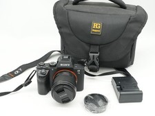 Sony Alpha A7 II 24.3MP  FE 50mm F1.8, 2 OEM Batteries  Charger  12K SC