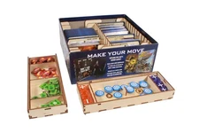 The Broken Token Game Organizer Compatible with The Dresden Files CCG - Woode...