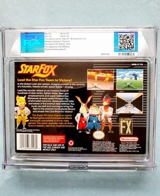 STAR FOX Graded WATA / PSA 9.0 Super Nintendo SNES CIB Complete CGC VGA Nice! 👀