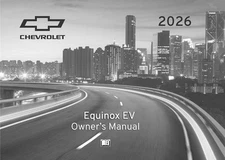 2026 Chevrolet Equinox EV Owners Manual User Guide