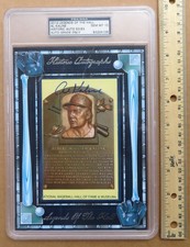 Detroit Tigers Al Kaline Signed 2012 Legends of the Hall PSA/DNA GEM MT 10