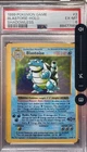 1999 Shadowless Blastoise PokemonBase Set PSA 6 Alignment Dot Error Miscut Error