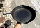 GRISWOLD Cast Iron SKILLET No.12 HEAT RING Erie PA 719A