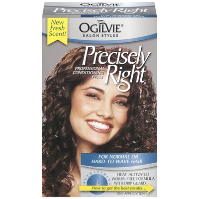 Ogilvie Conditioning Perm Precisely Right Normal/Hard To Wave Hair Formula 1 ct