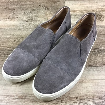 Frye Gemma Cap Women's Size 9 Gray Suede Slip On Loafers