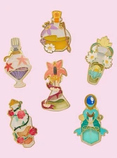 Loungefly Disney Princess Potion Blind Box Enamel Pin - Full Set 6
