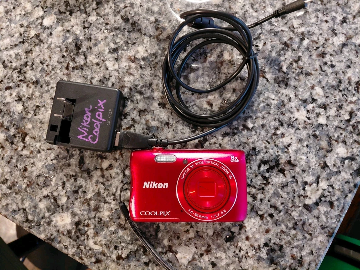 ★超美品★ Nikon COOLPIX S3700 #20209 COOLPIX S ニコン Nikon コンデジ S3700 ピンク Wi-Fi搭載 中古 SD