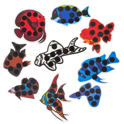  9 Pcs Nützliches Aquariumthermometer Wasserthermometer-aufkleber