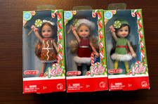 2008 Barbie Kelly Doll Set of 3 TARGET EXCLUSIVE Christmas Kelly doll