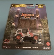 Hot Wheels 2025 - Pop-Culture -  '92 Jeep Wrangler Sahara (Jurassic Park)  JBL59