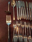 66 Piece 1847 Rogers Bros Adoration Silverplate Flatware Silverware Set — photo 2