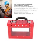 Lockout Tagout Portable Group Lock Box Impact Resistance Improve Work Efficiency