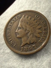 1897 INDIAN HEAD CENT - NICE COIN! - SHIPS FREE!