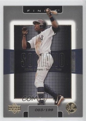 2003 Upper Deck Finite Gold 83/199 Alfonso Soriano #69 9bp