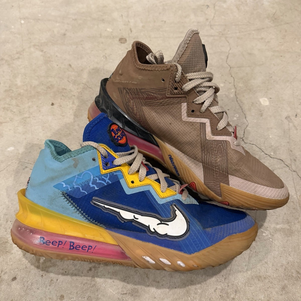 Size 7.5 - Nike Space Jam x LeBron 18 Low Wile E. x Nike