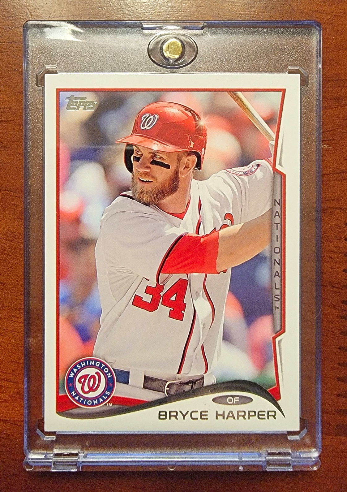 Bryce Harper Topps 2014 #100 Sparkle Variant. SSP! Short Print.  Please see pics