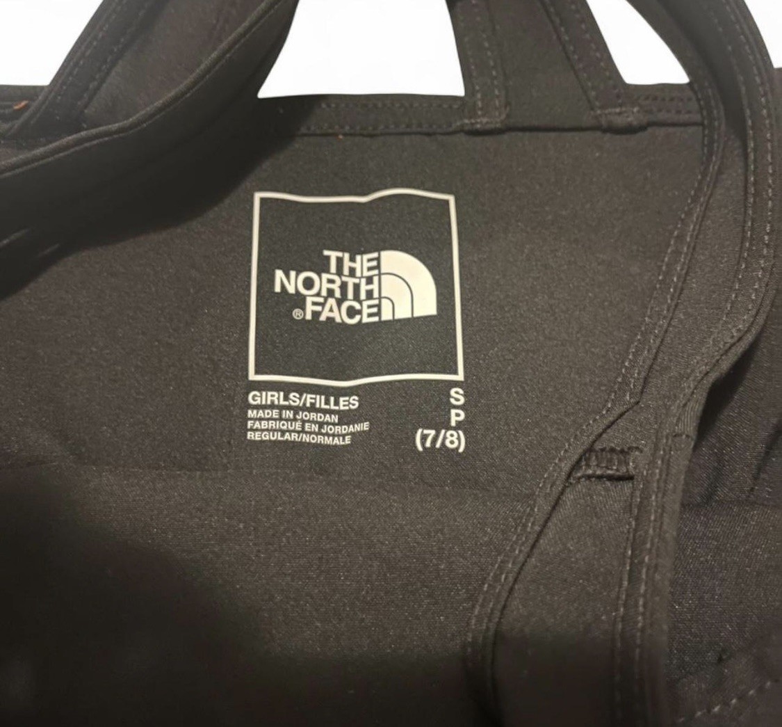 NWT The North Face Girls Amphibious Class V Flashdry ROMPER, Black, Size S 7/8 thumbnail 5