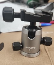 MeFOTO Q1 Ball Head For RoadTrip A1350 Aluminum Travel Tripod Head only Used No