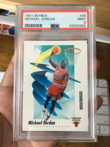 1991 SkyBox Michael Jordan #39 Chicago Bulls (5x MVP/ROY/14x AS/HOF) PSA 9 MINT