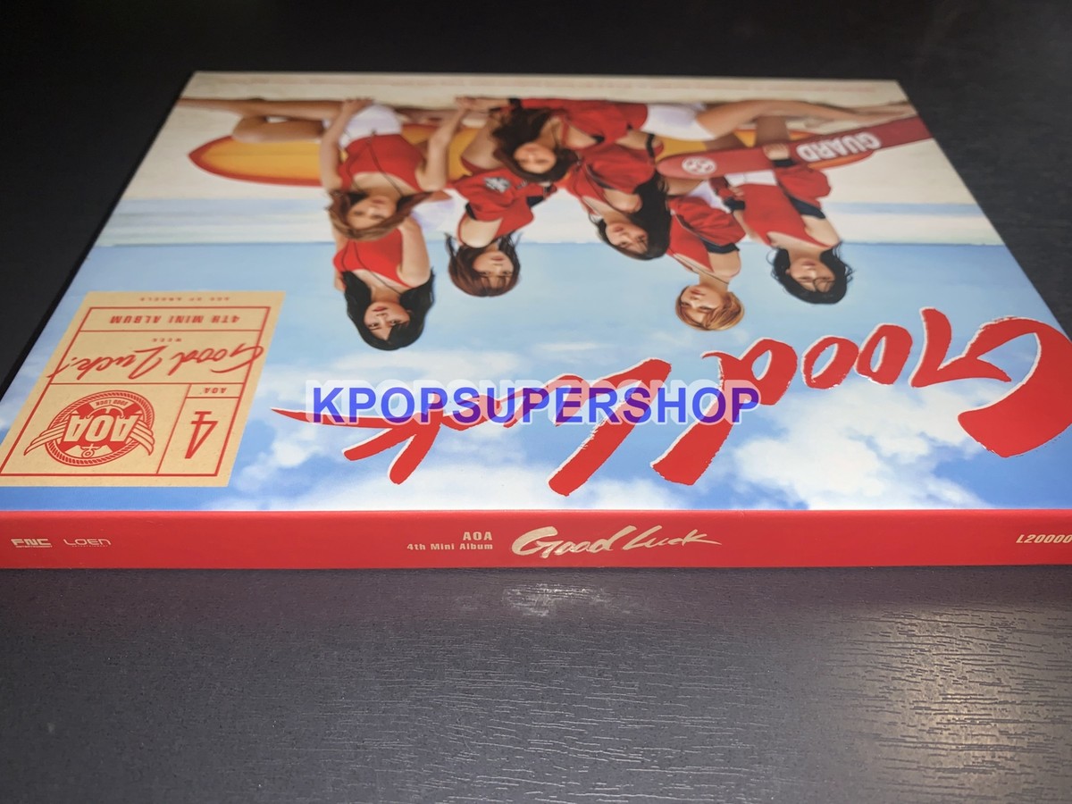 AOA 4th Mini Album Good Luck Week Ver. CD Great Yuna Photocard