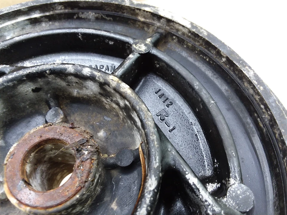 Placa de freno de rueda delantera Suzuki 125 RM125 1984 PA RP- Foto 4 de 4