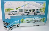 1:87 Mercedes-Benz Actros Lh Safeliner-Sattelzug Maimarkt Mannheim 2002 - Herpa